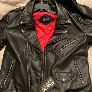 STRAIGHT TO HELL COMMANDO leather jacket